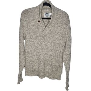 Vintage 90s Cambridge Dry Goods Cowl Neck Wool Sweater Size Large